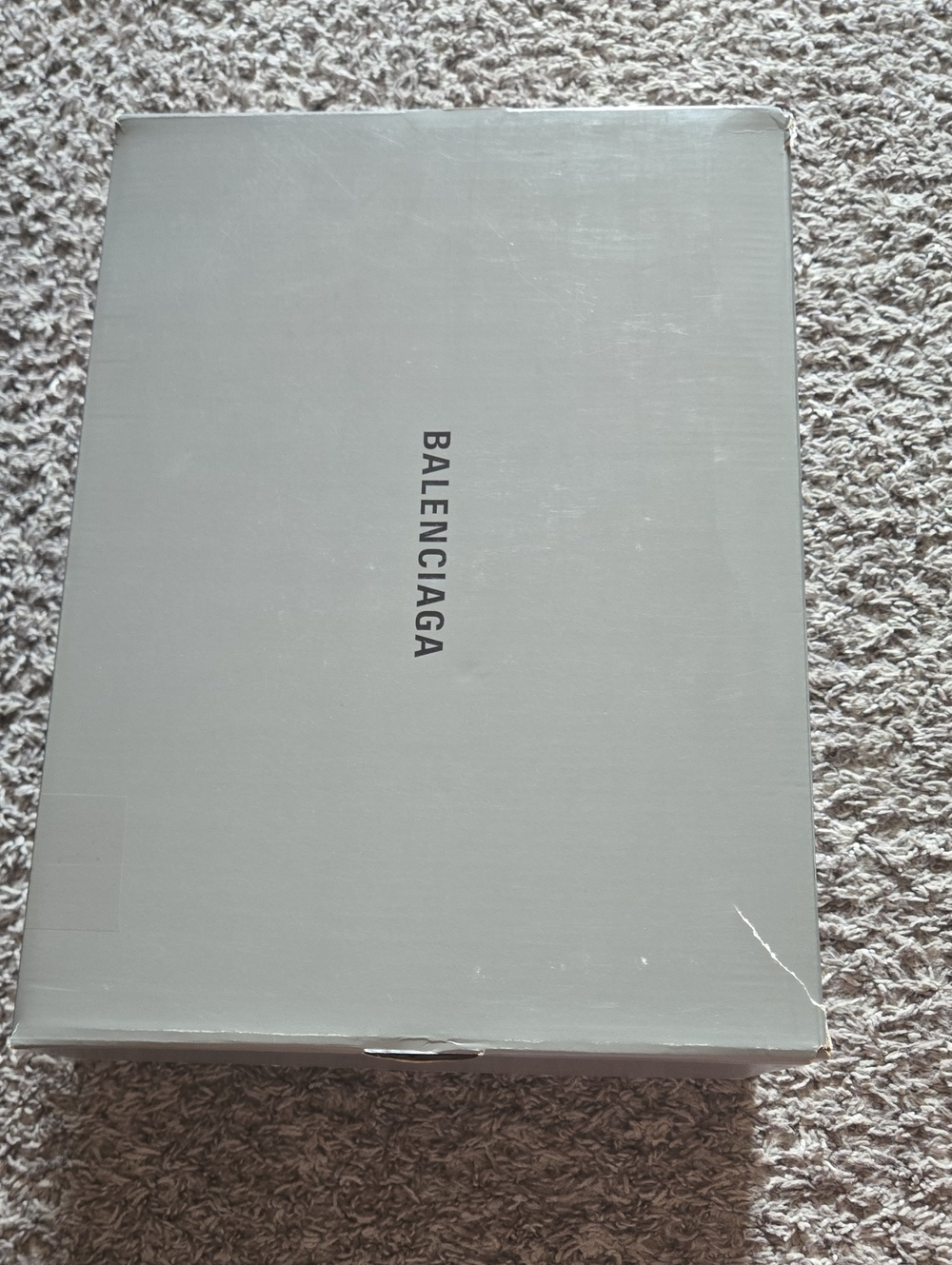 Balenciaga Triple S Empty Shoe Box w/ Tissue Paper - Size 38 Label